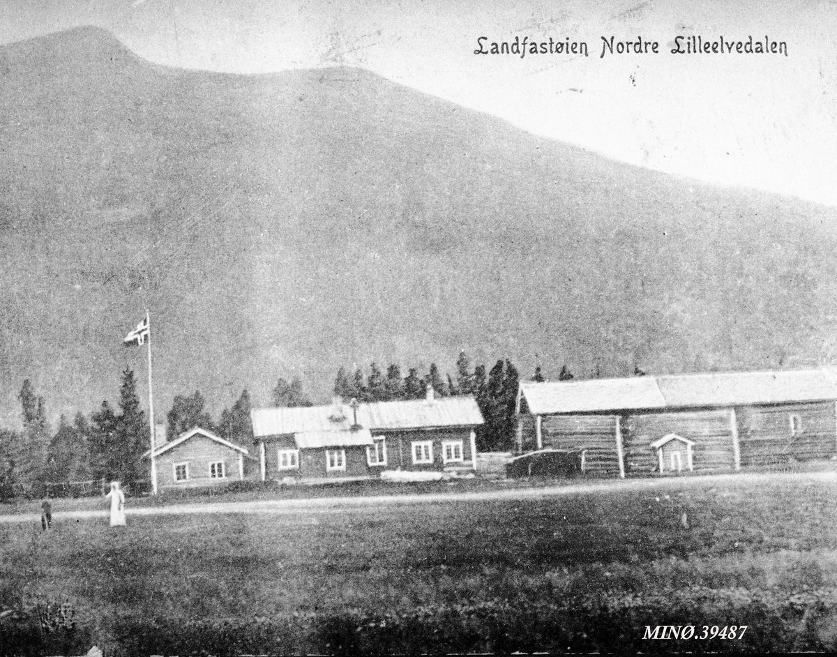 Alexander Bredstrøm Ansberg, Gardsbruk. "Landfastøien. Nordre Lilleelvdalen"