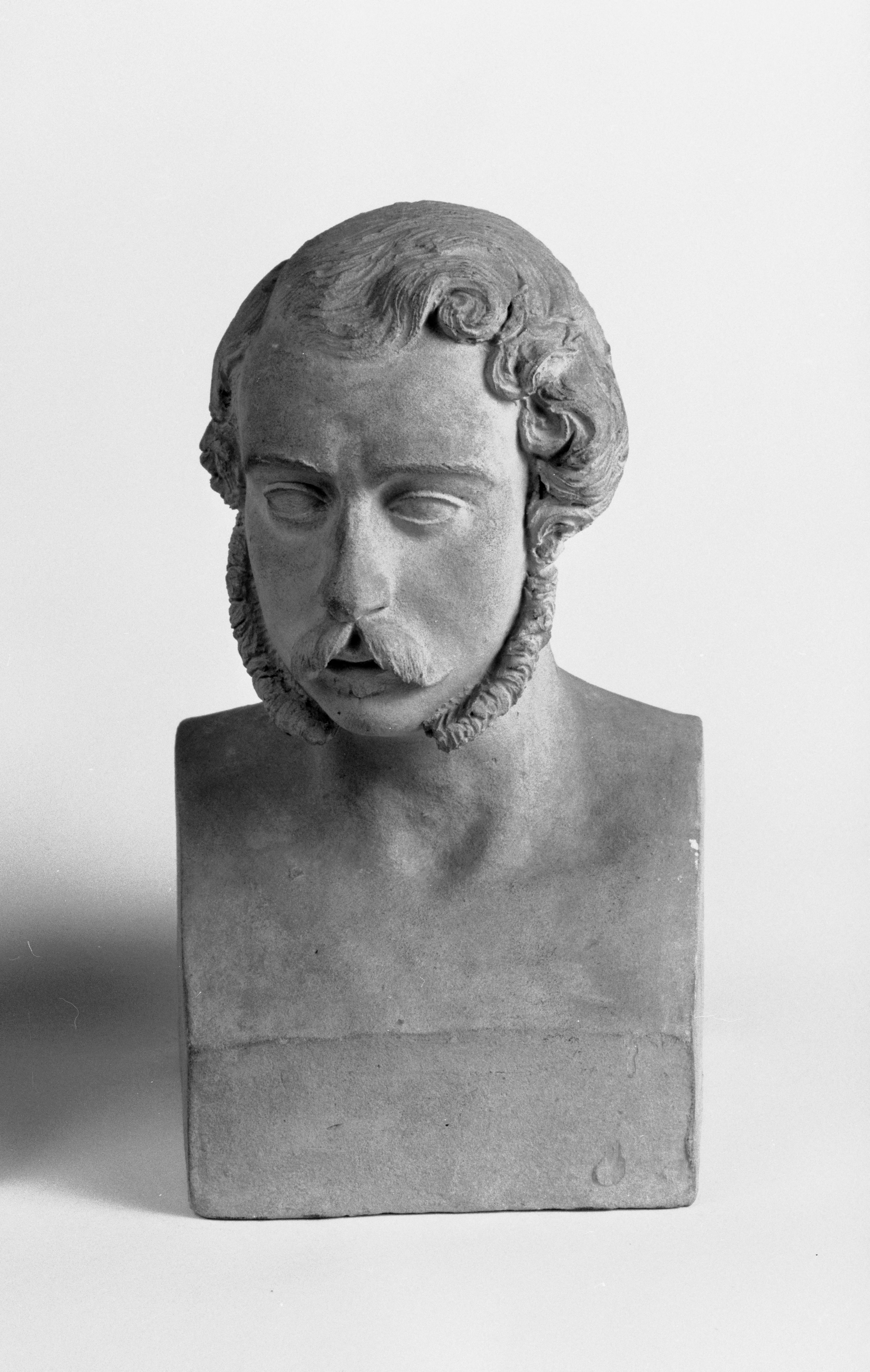 Jean Pierre Dantan, Portrait sérieux de Charles Dufresne, corniste.