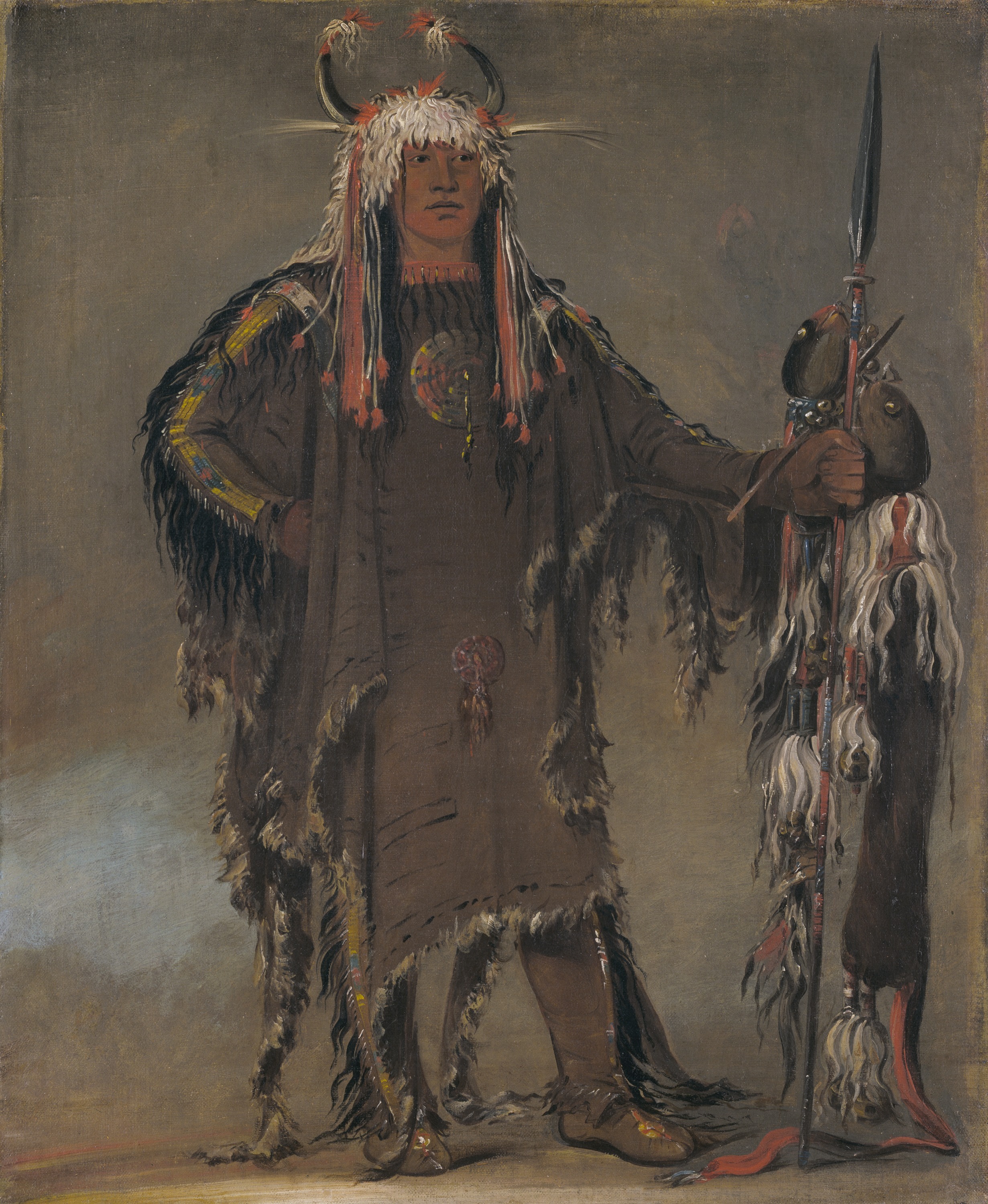 George Catlin, Peh-tó-pe-kiss, Eagle's Ribs, a Piegan Chief