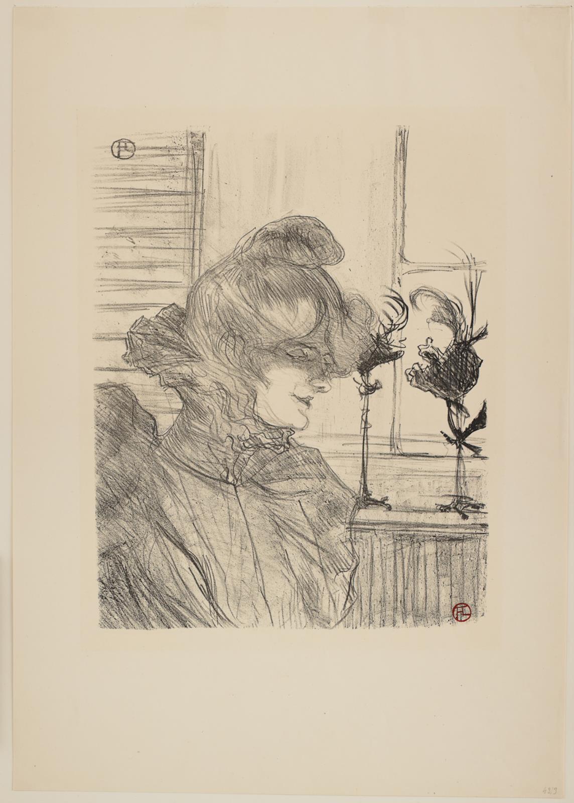 Henri de Toulouse-Lautrec, Madame Le Margoin, Modiste