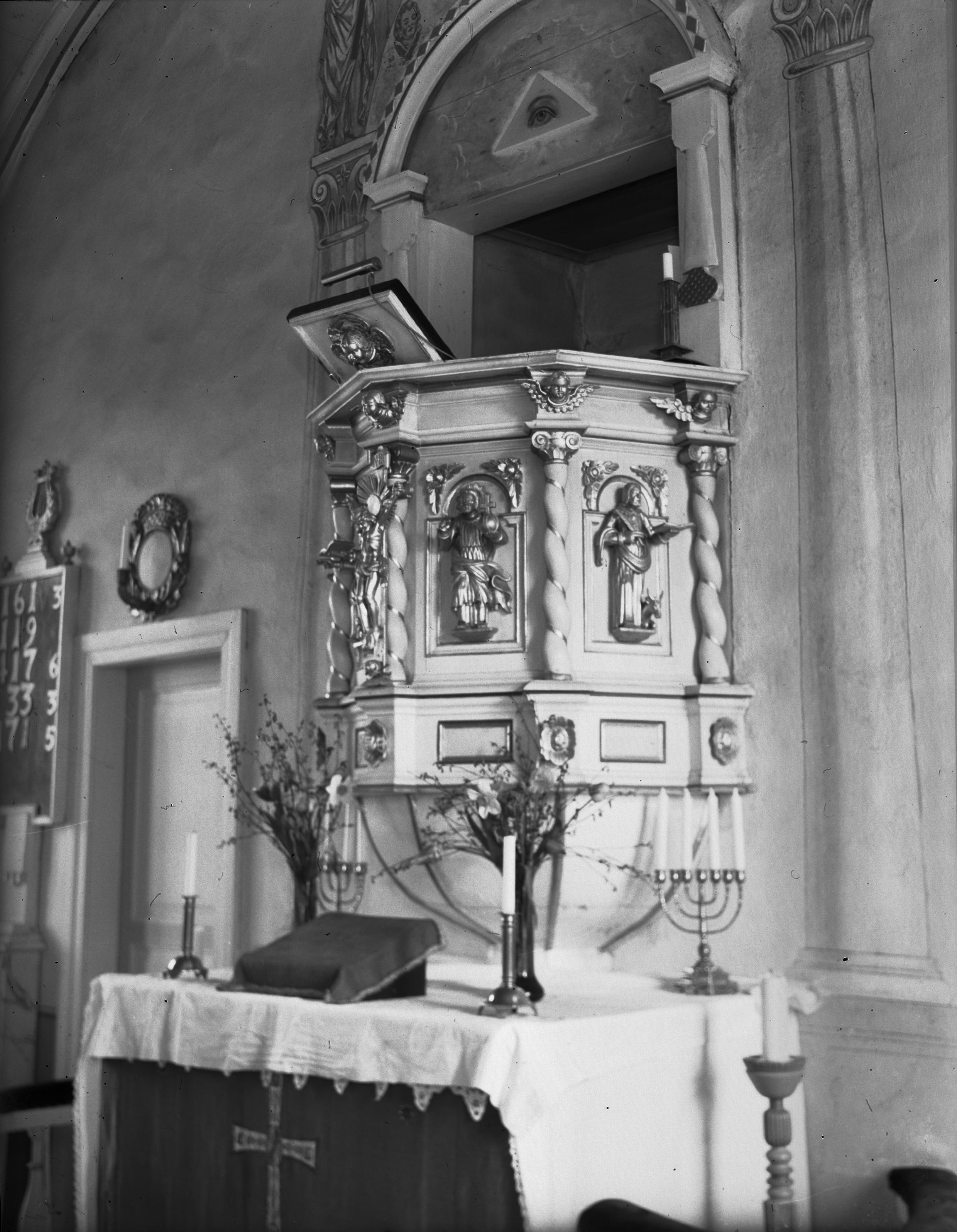 Olle Hellström, Utvängstorps kyrka