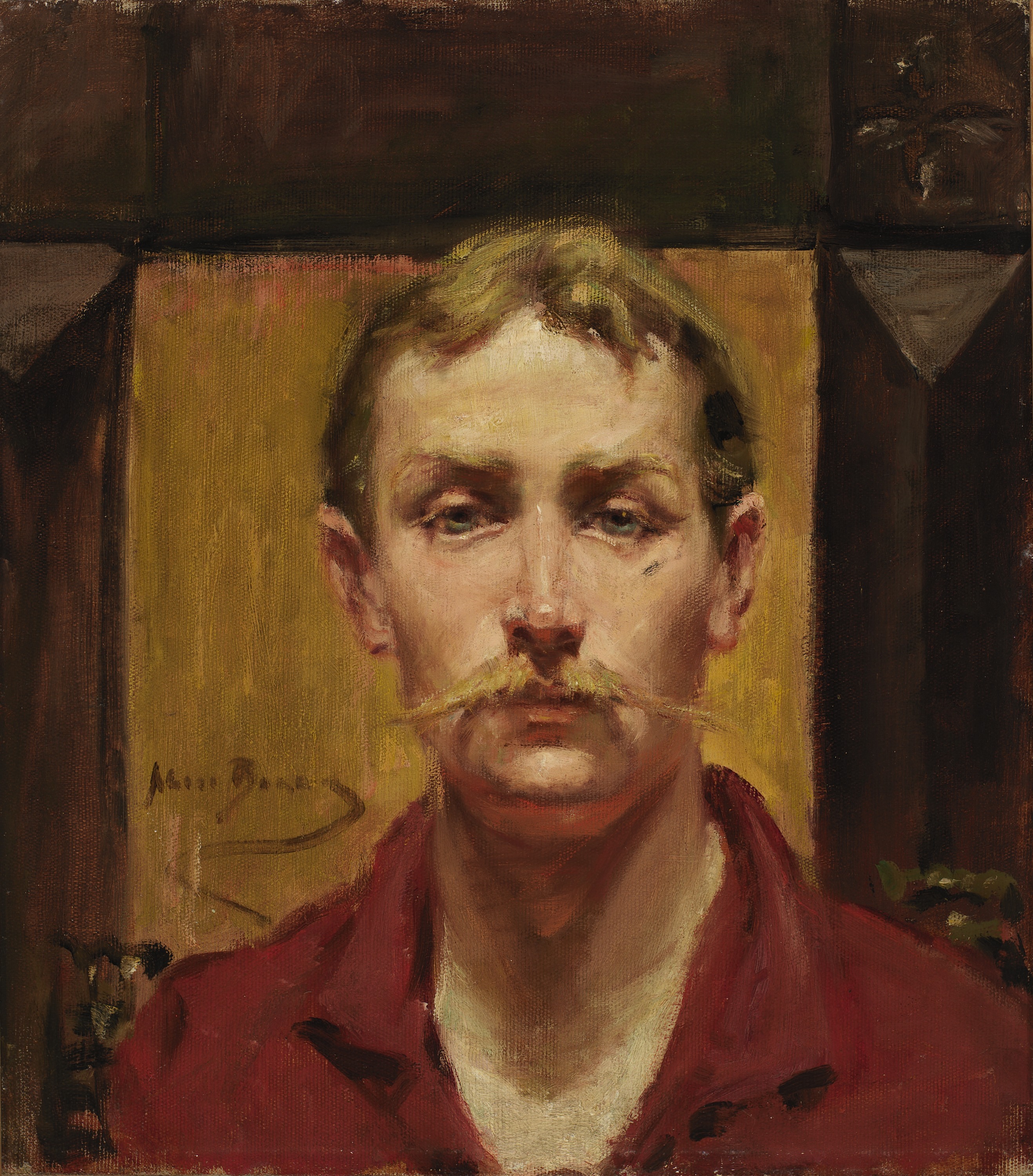 Alice Pike Barney, Blond Man