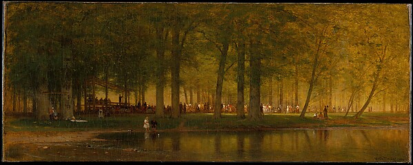 Worthington Whittredge, The Camp Meeting