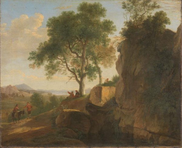 Herman van Swanevelt, Italian landscape