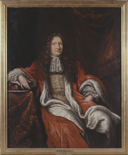 David Klöcker Ehrenstrahl (Attributed to), Nils Gyldestolpe, 1642-1709