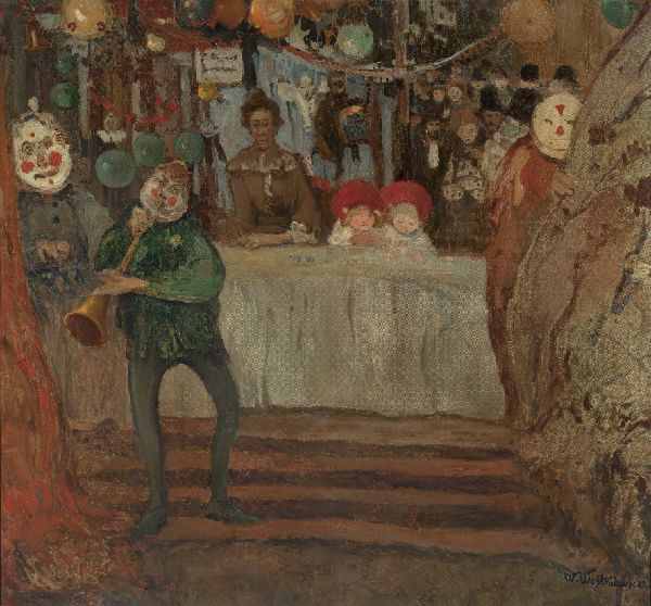 Witold Wojtkiewicz, Circus – In Front of the Little Theatre