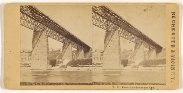 Unknown, Vincent Place from below. [Rochester, New York]