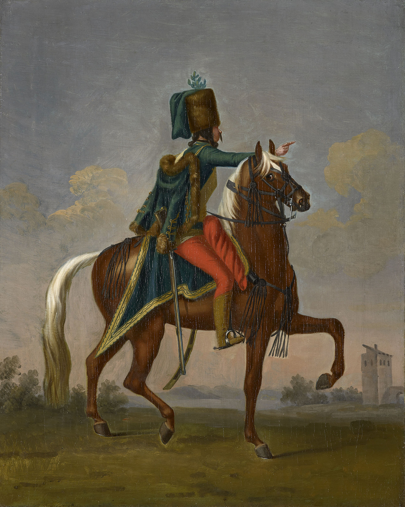 David Morier, Private, Regiment of Hussars "Nadasdy" (?)