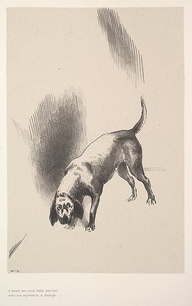 Odilon Redon, He fixed his eyes on me with an expression that was so strange