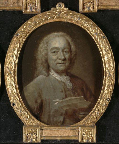 Jan Maurits Quinkhard, Portrait of Jan Harmensz de Marre (1696-1763). Seaman, Poet and Director of the Amsterdam Theater