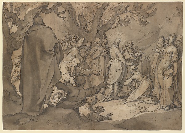 Abraham Bloemaert, Christ and the Canaanite Women