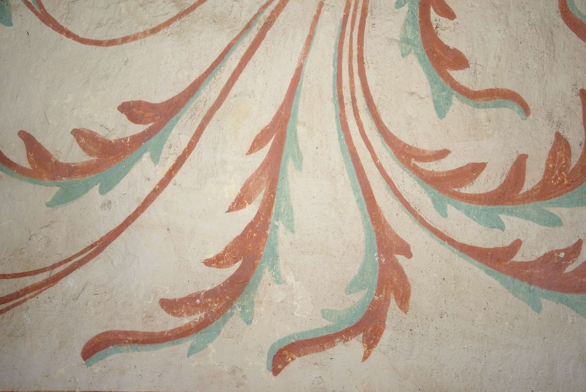Bengt Backlund, Lime painting in Husby-Sjutolfts Church, Uppland 2009