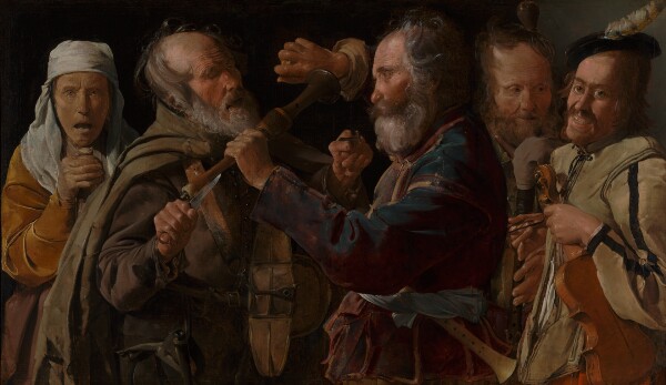 Georges de La Tour, The Musicians' Brawl