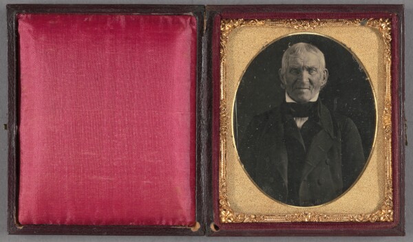 Unknown, [Portrait of an elderly man]