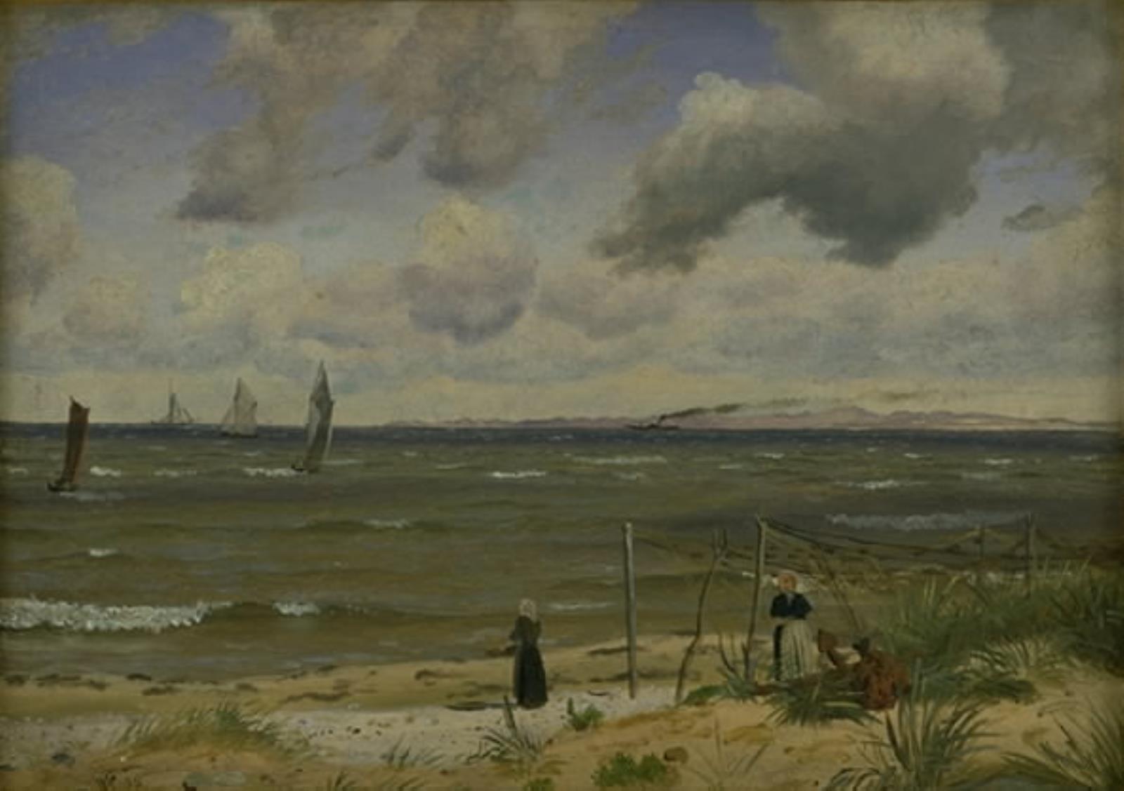 Vilhelm Kyhn, Hornbæk Strand