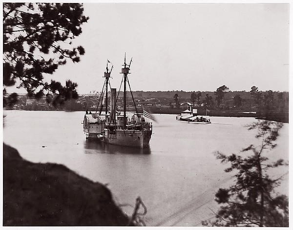 Unknown, U.S. Monitor "Saugus" and Gunboat "Mendota", Appomattox River