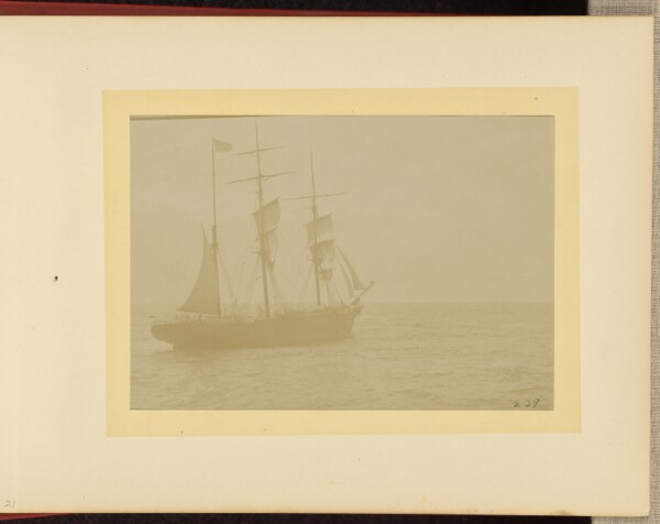 Unknown, Bark Colonna in Bering Sea