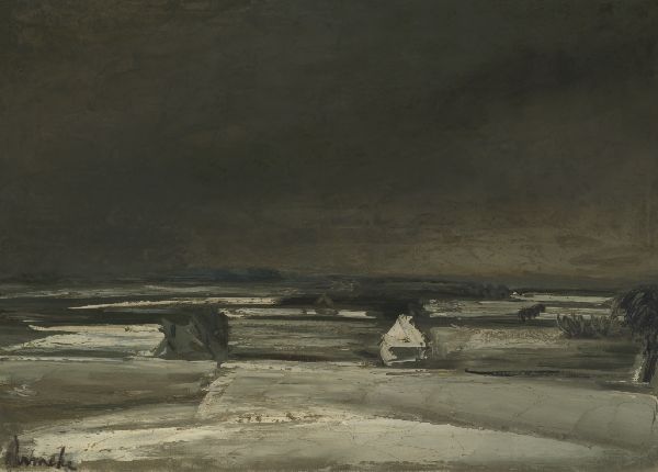 Constant Permeke, Snow Landscape