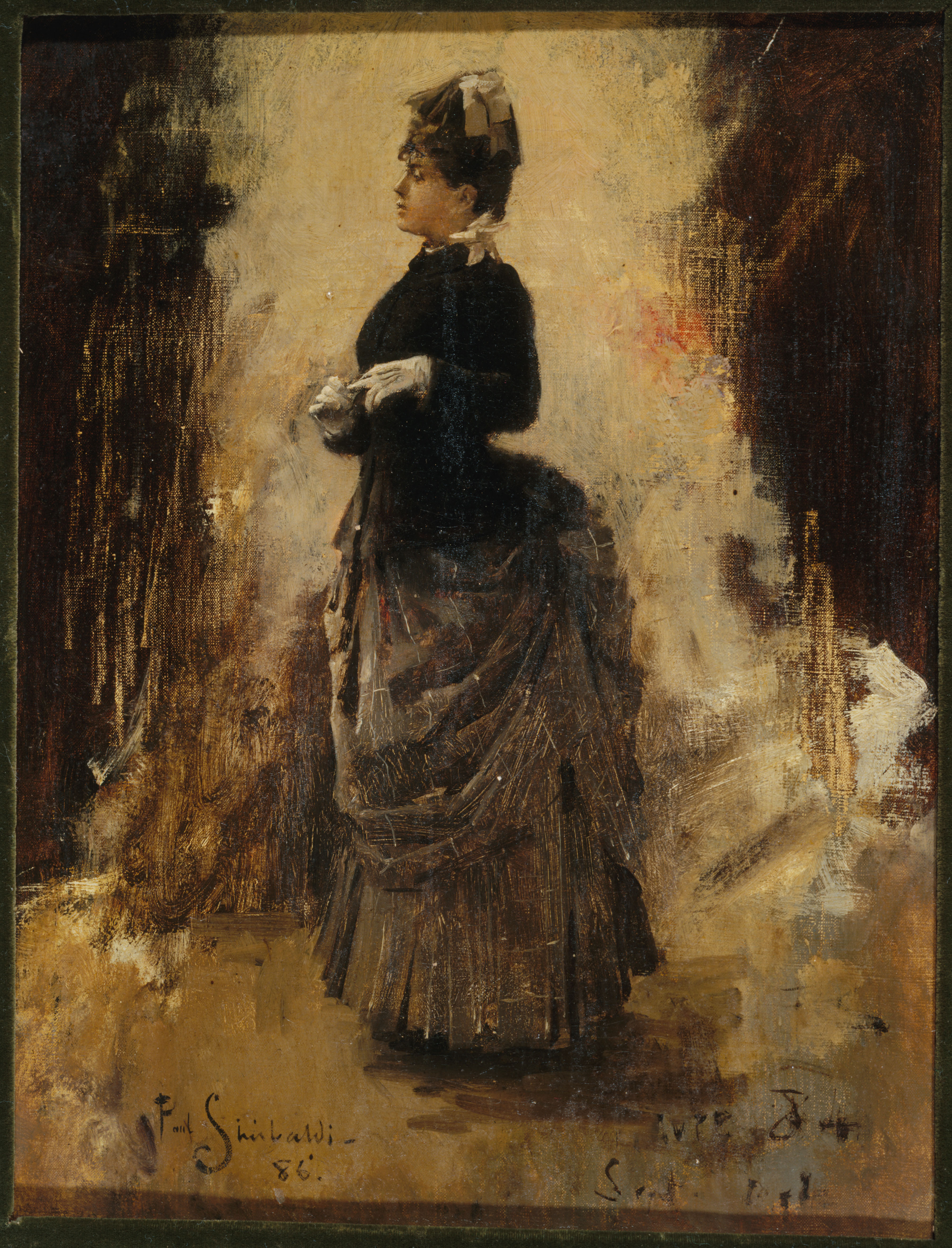 Paul Sinibaldi, Femme retirant un gant