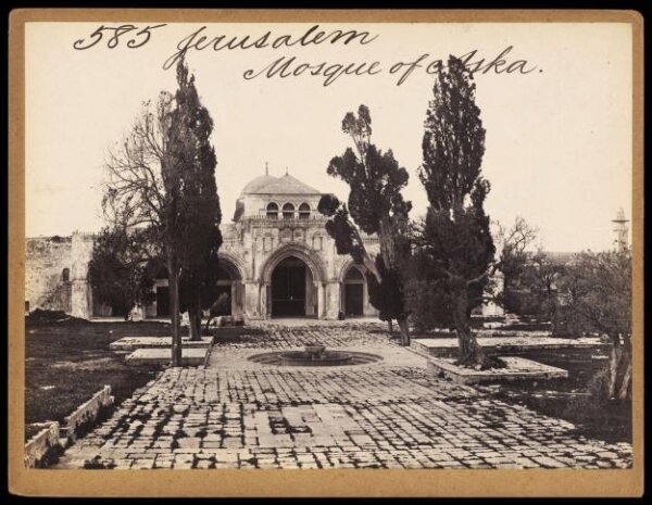 Francis Frith, Jerusalem.  Mosque of Aska