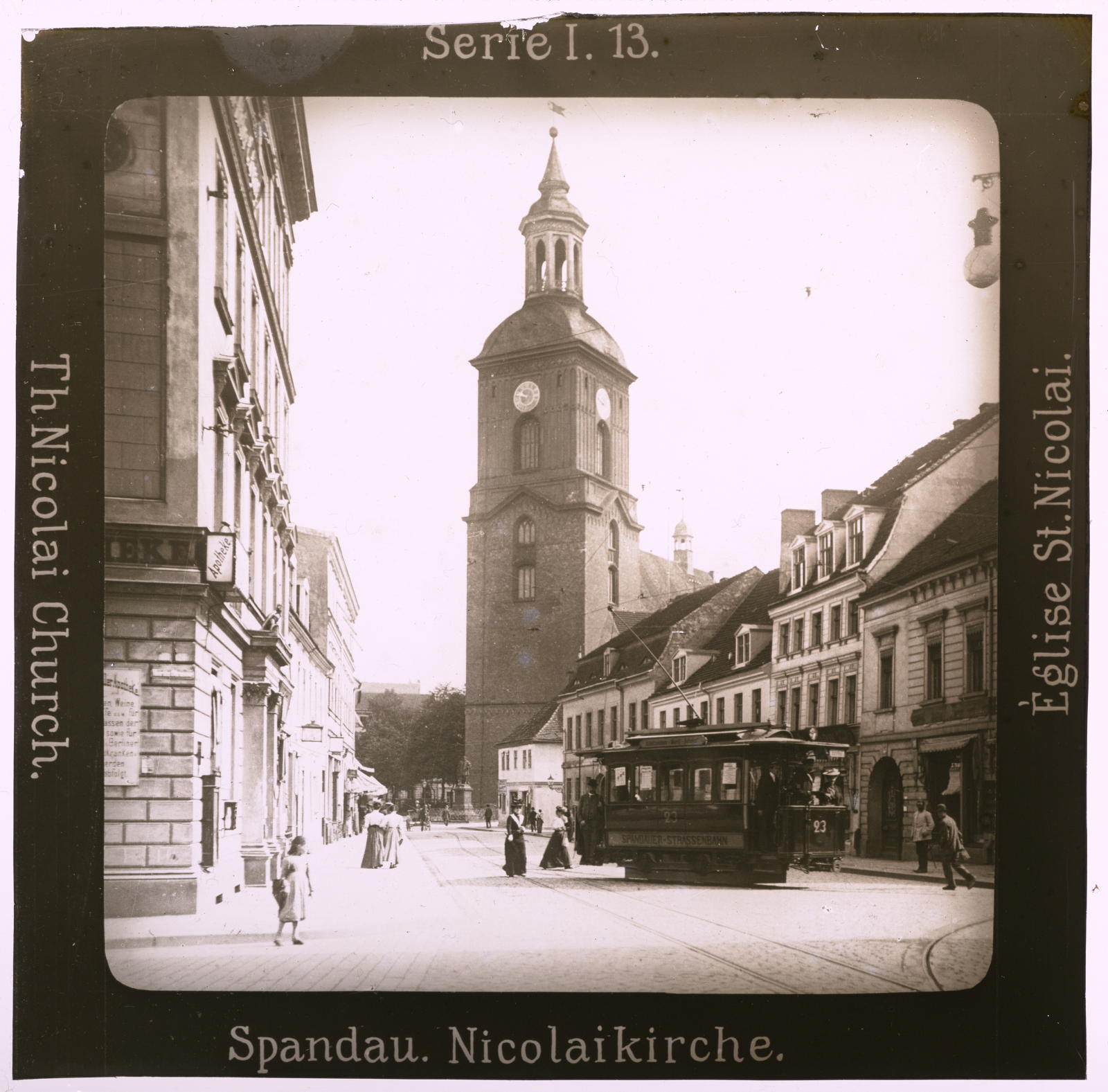 Desconegut, Spandau. Nicolaikirche Projection für Alle