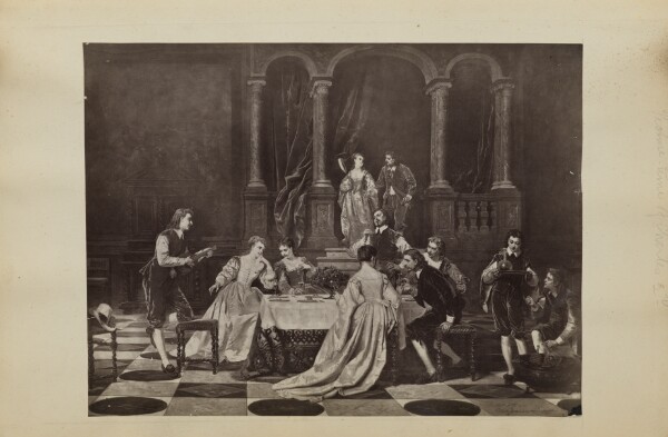 Unknown, [Painting of music recital]