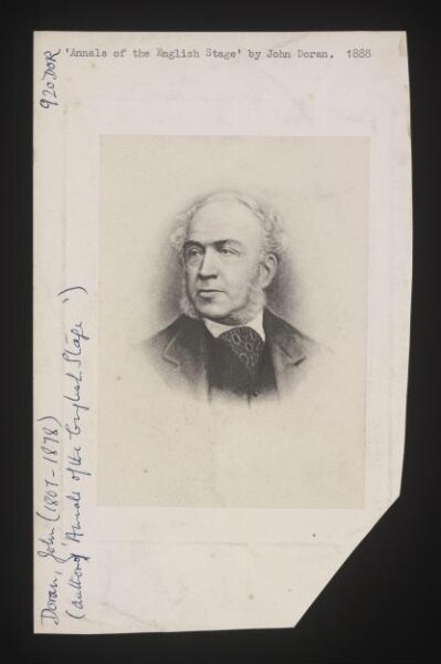 unknown, John Doran
