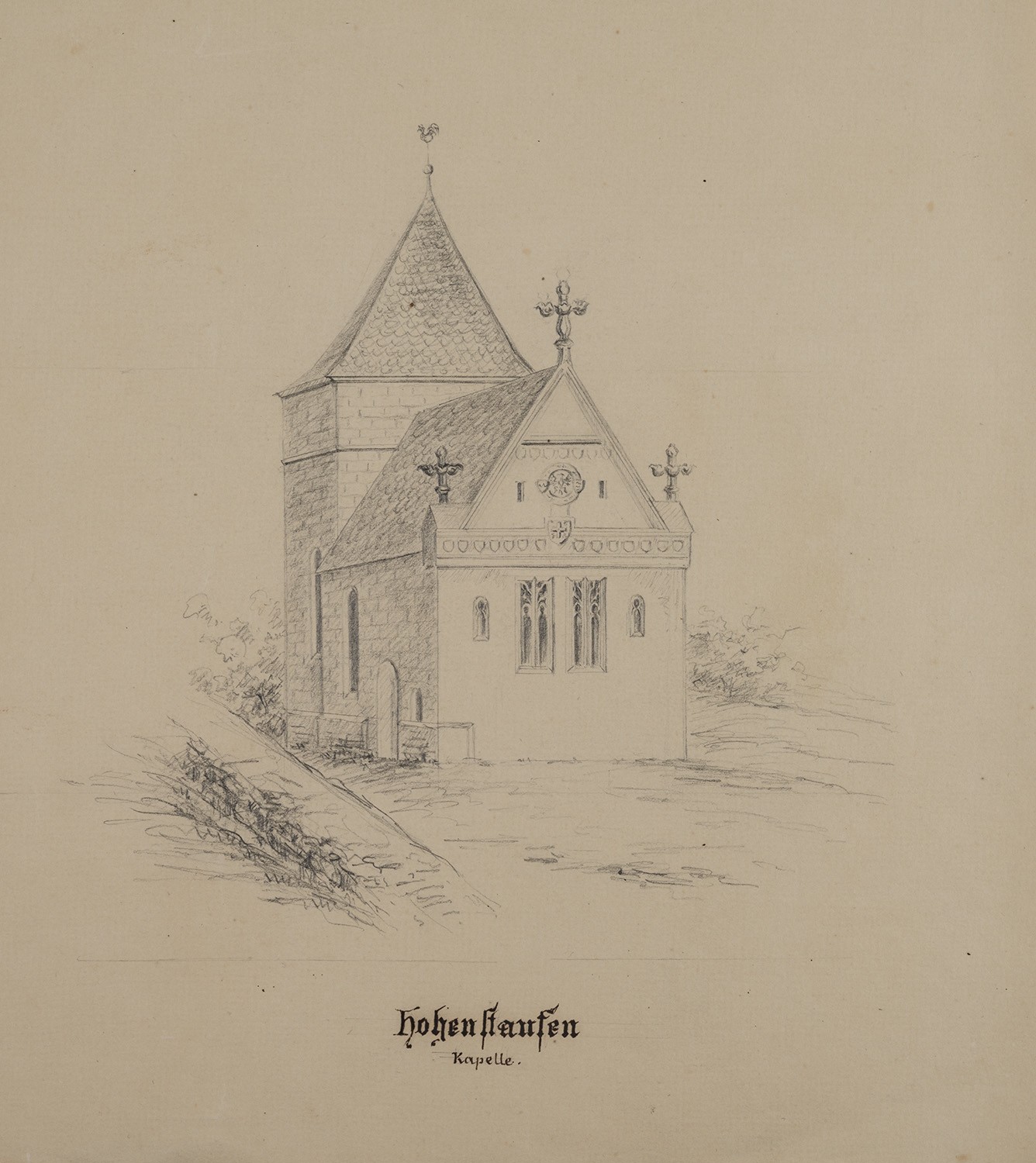 Rudolf Lutter, Hohenstaufen (Württemberg): Barbarossakirche