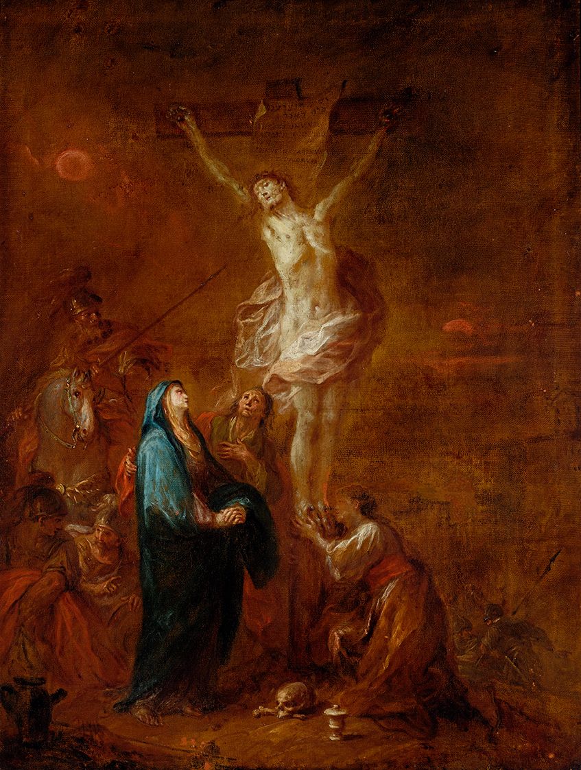 Martin Johann Schmidt, Christus am Kreuz