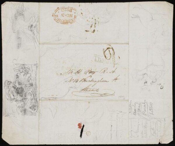 William Etty, Drawing