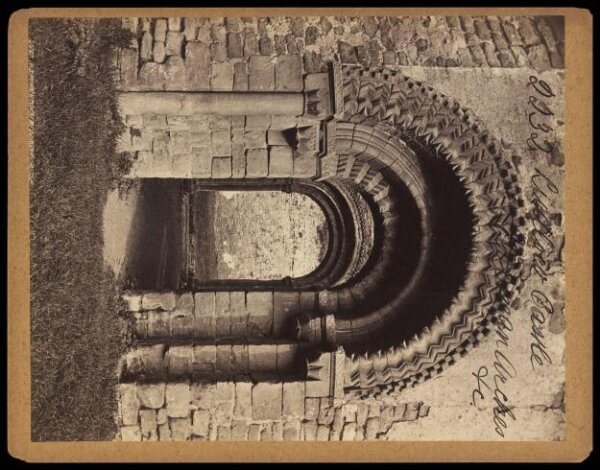 Francis Frith, Ludlow Caslte.  Norman Arches etc.
