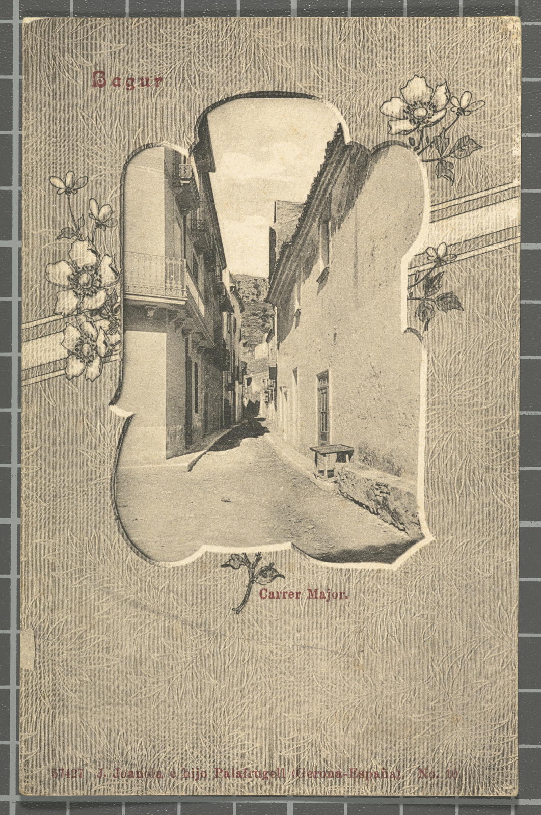 Desconegut, Bagur. Carrer Major.