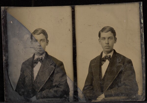 Jacob Byerly, [Double portrait of a young man]