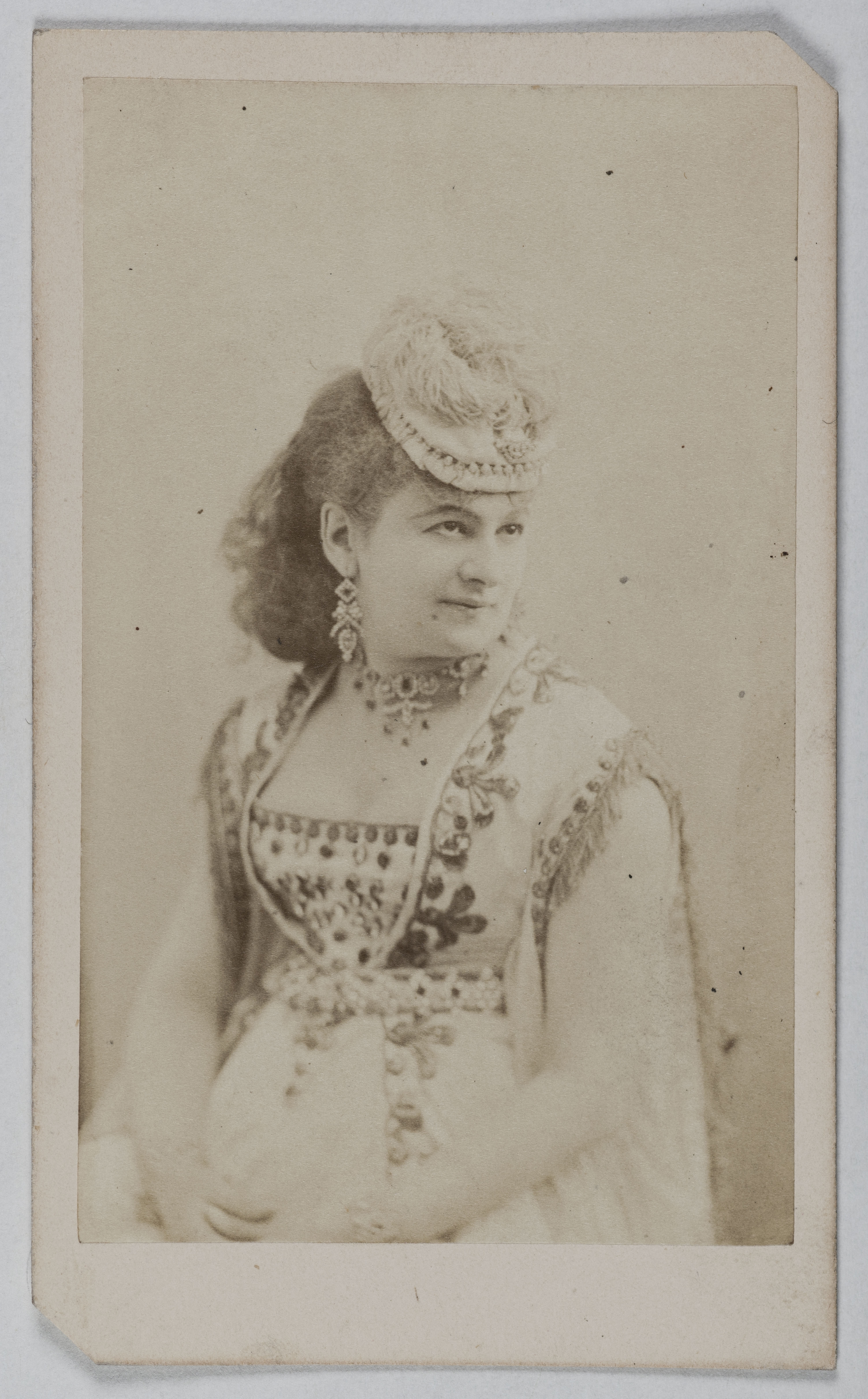 Anonyme, Portrait de Fonti (actrice)