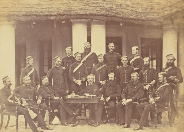 Unknown, [Group Portrait of Military Officers]