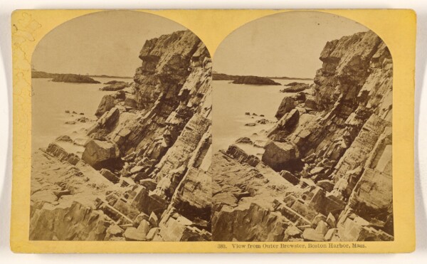 Benjamin West Kilburn, View from Outer Brewster, Boston Harbor, Mass.