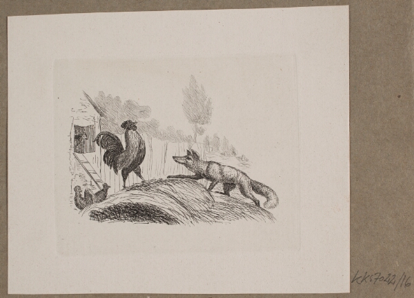 Vilhelm Kyhn, Illustration til O. Specter, "Fabler for Børn"