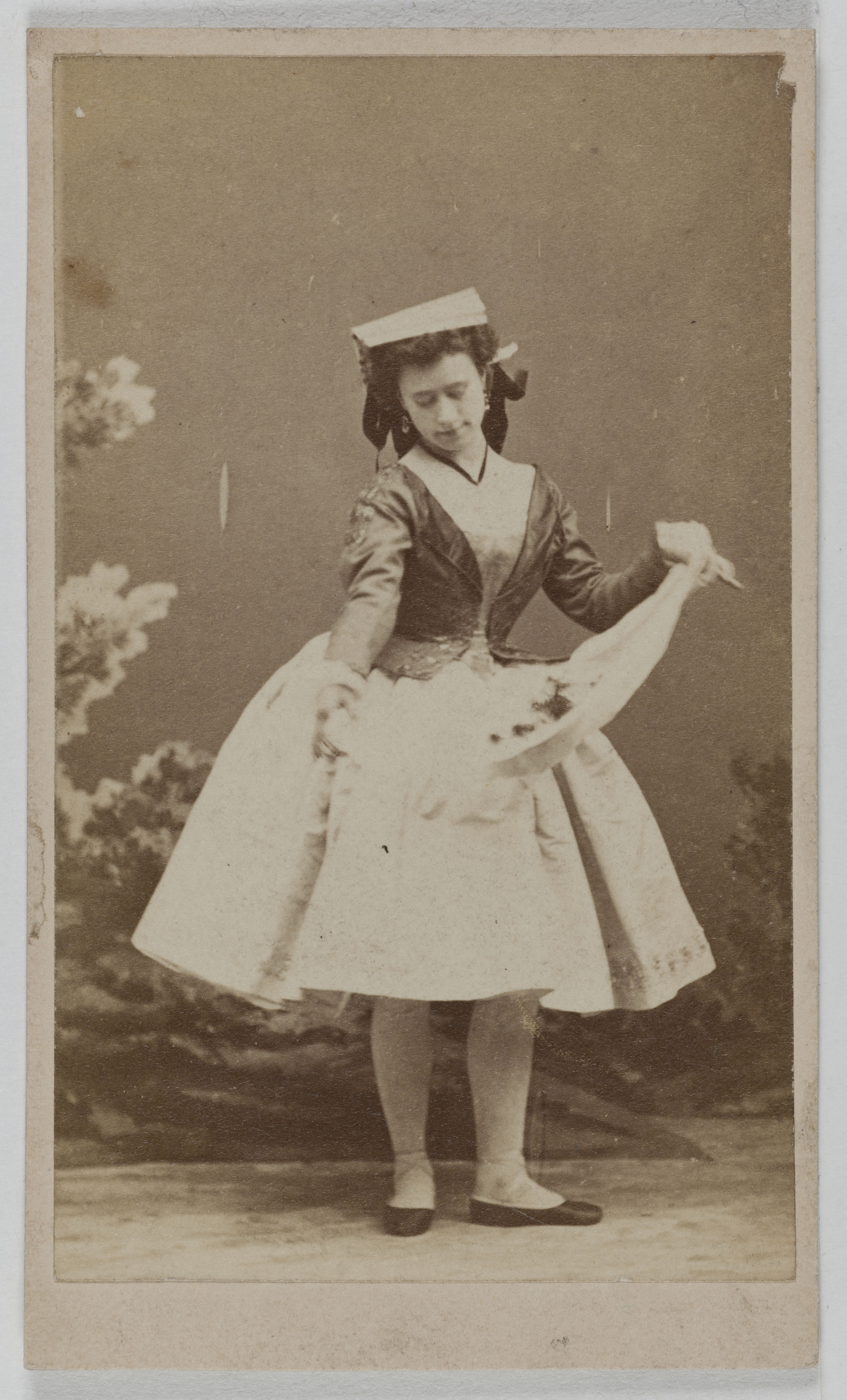 Anonyme, Portrait de Leroy, (danseuse)
