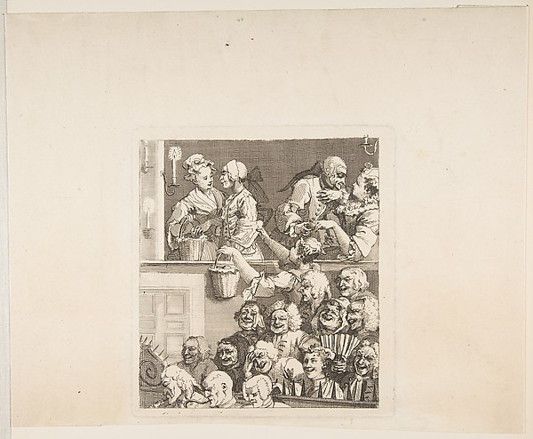 William Hogarth, The Laughing Audience
