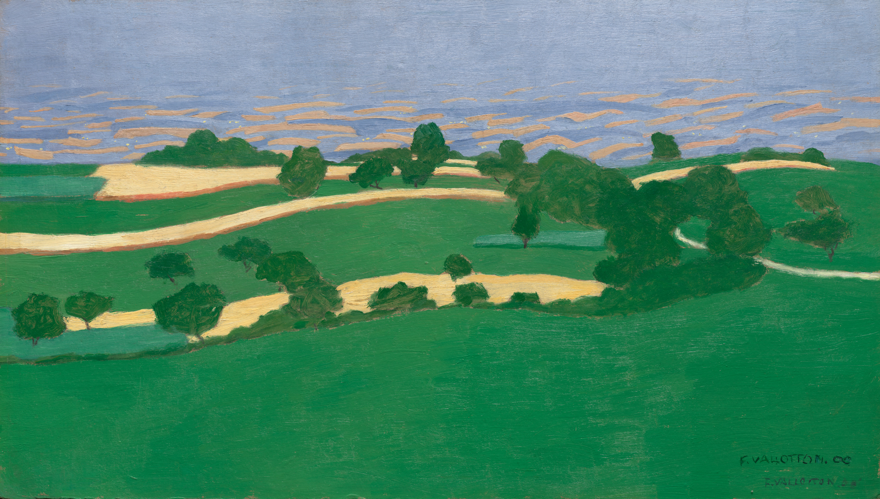 Félix Vallotton, Corn Fields