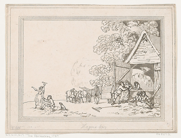 Thomas Rowlandson, The Haymakers