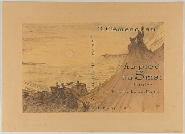 Henri de Toulouse-Lautrec, Au Pied du Sinaï