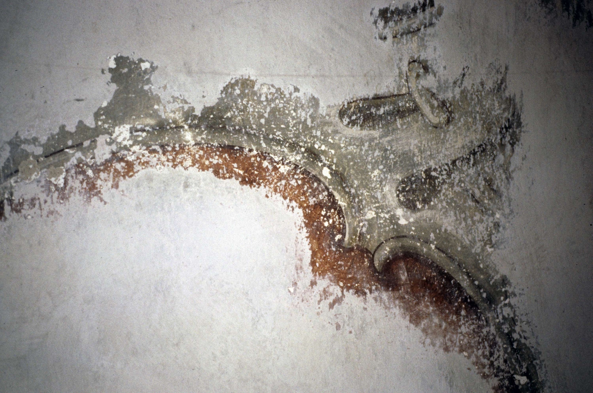 Rune Hammarling, Lime painting in Bälinge Church, Bälinge parish, Uppland 1989