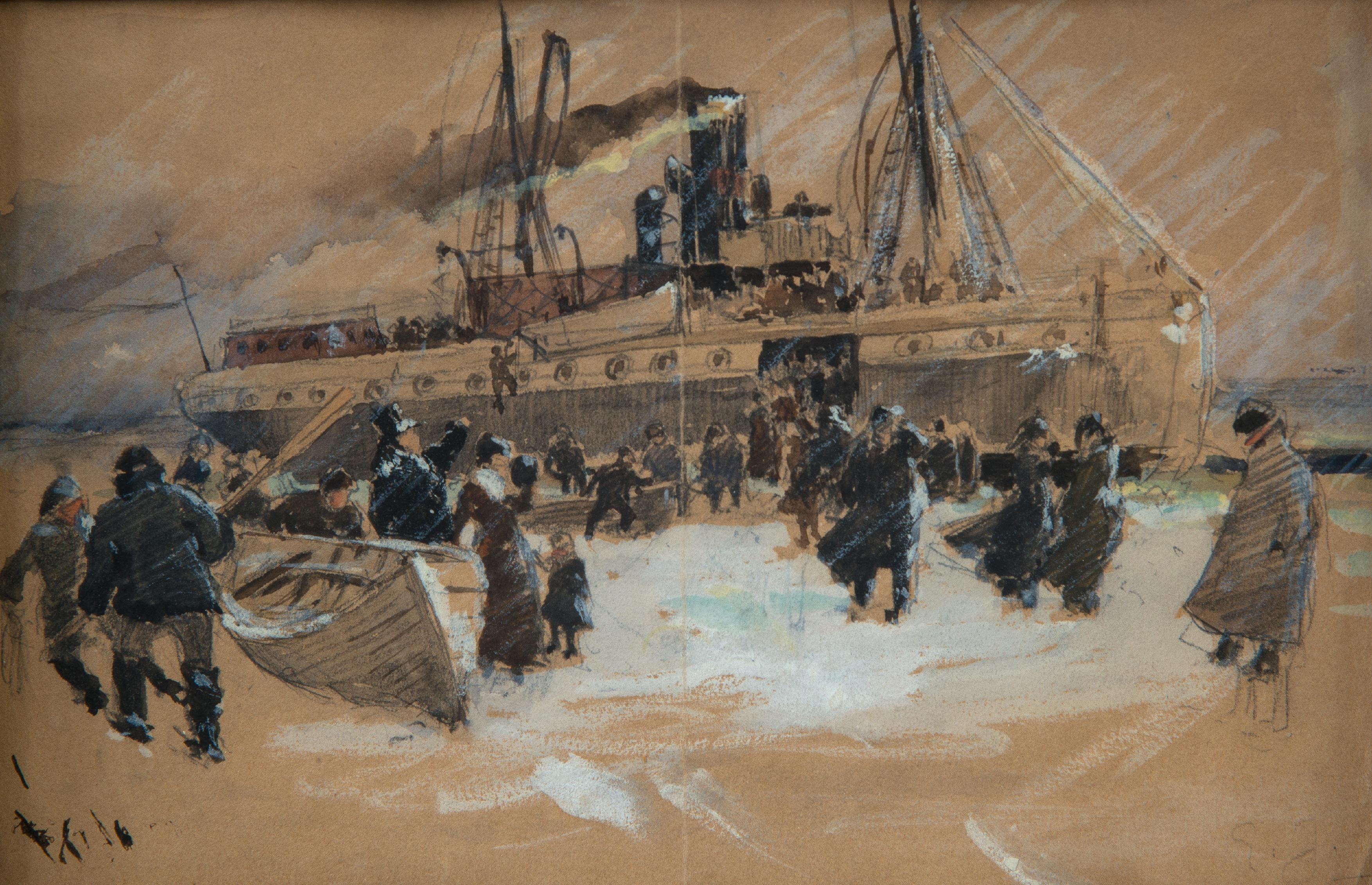 Eero Järnefelt, Laiva ahtojäissä