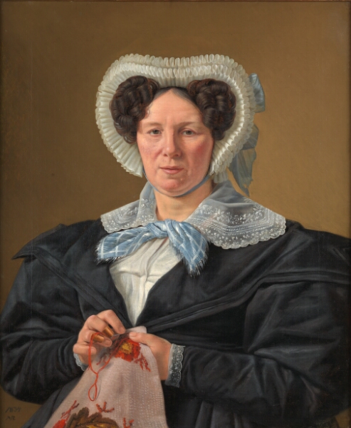 Martinus Rørbye, Kunstnerens moder, Frederikke Eleonore Cathrine Rørbye, f. Stockfleth (1773-1851)