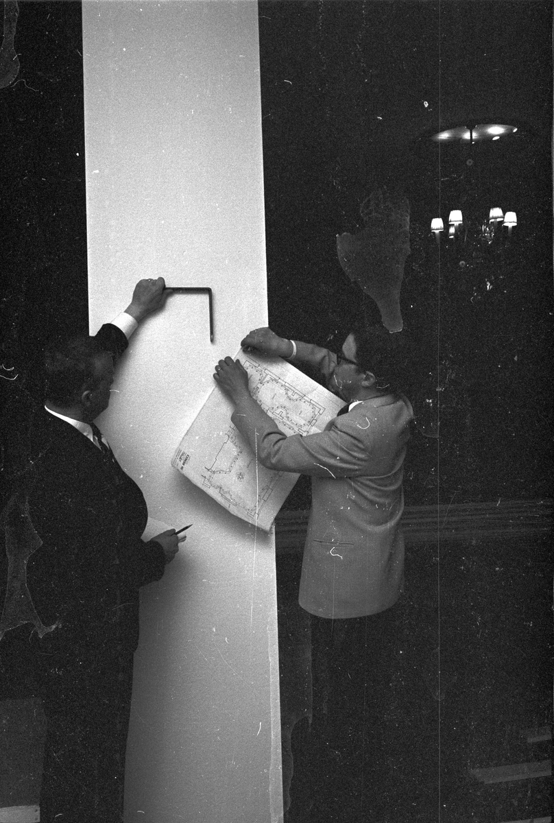 Uppsala-Bild, Uppsala Archdiocese’s 800th Anniversary - “Gillets Dining Room and Barbecue Turn into Expolocal.,” Uppsala May 1964