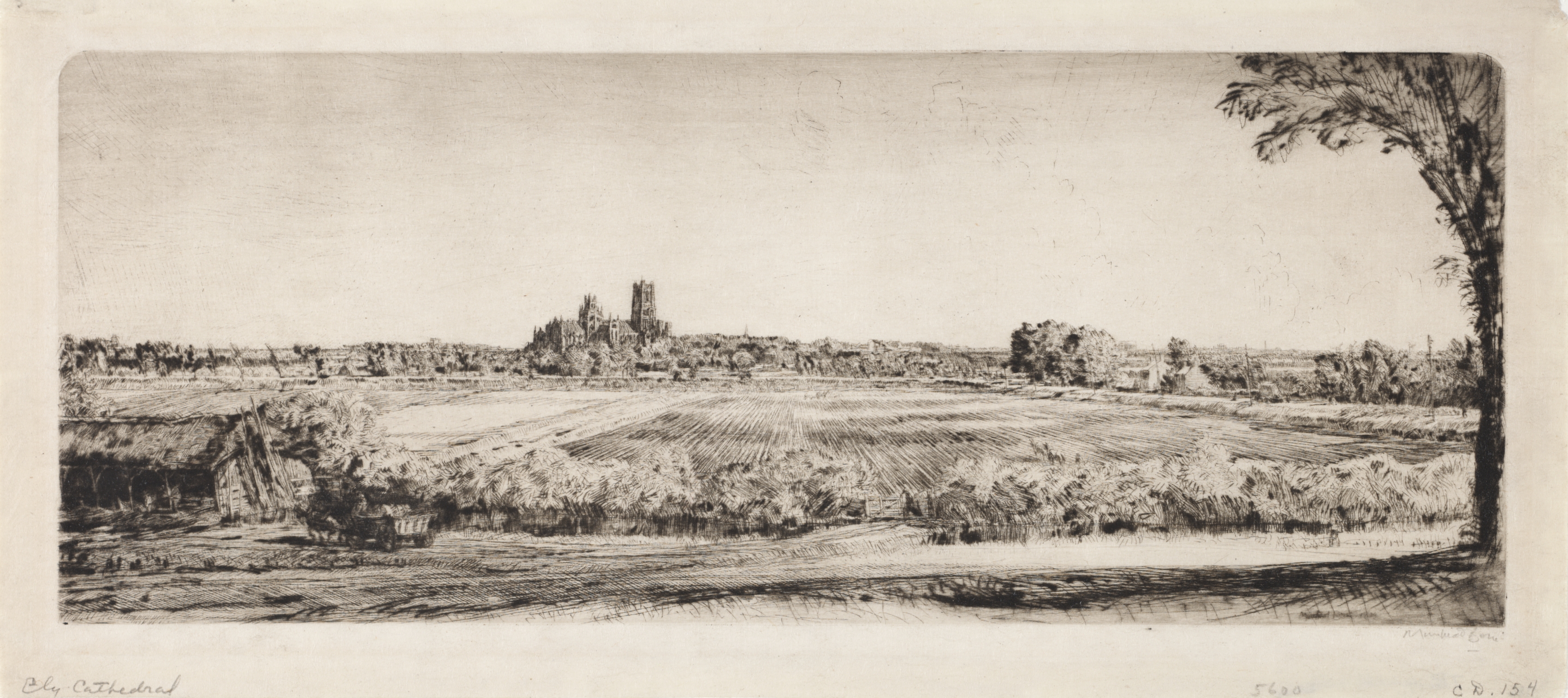 Muirhead Bone, Ely Cathedral