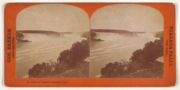 George Barker, Falls of Niagara - General View