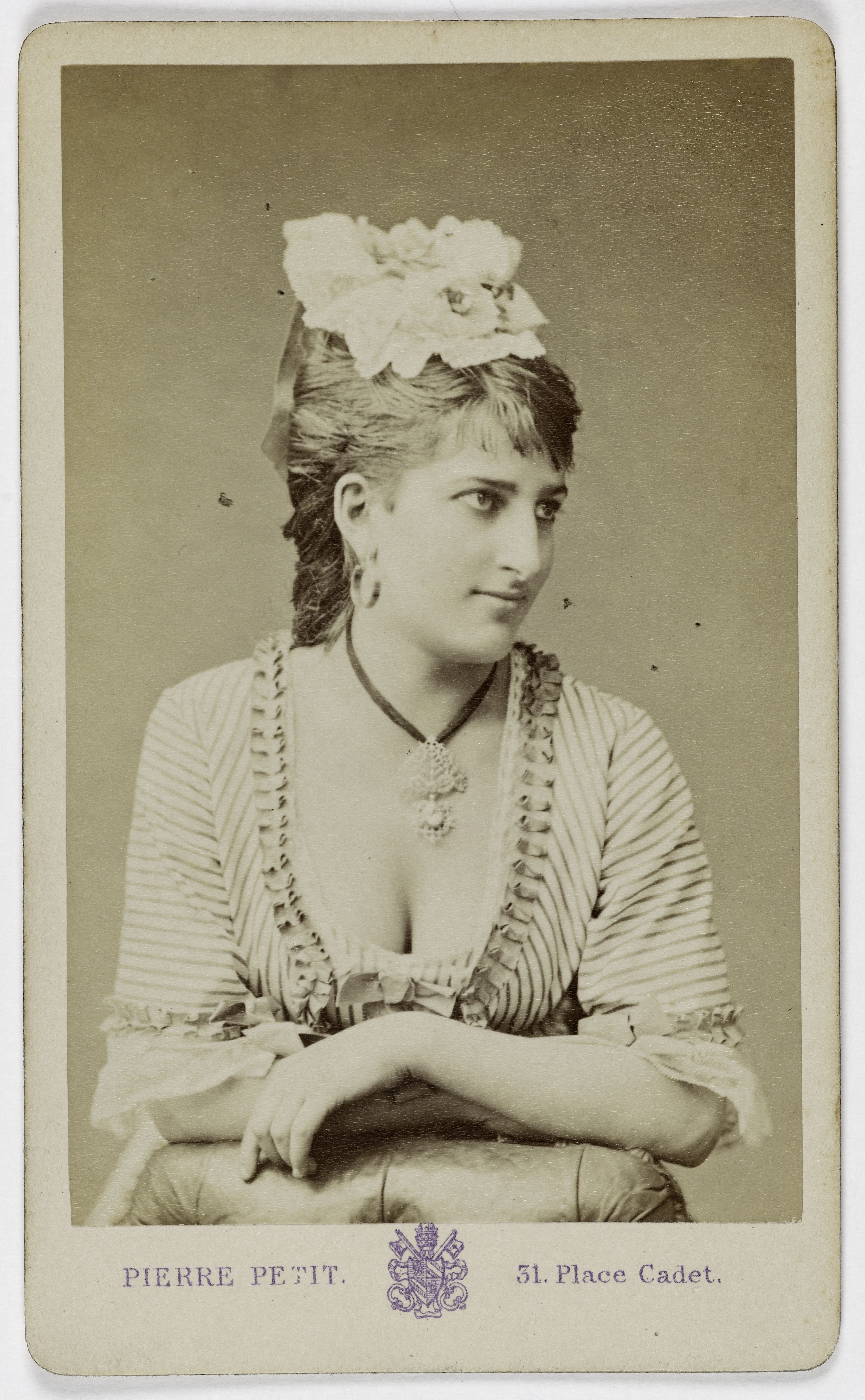 Pierre Petit, Portrait de Marthe Dupuis (actrice à la salle Taitbout)