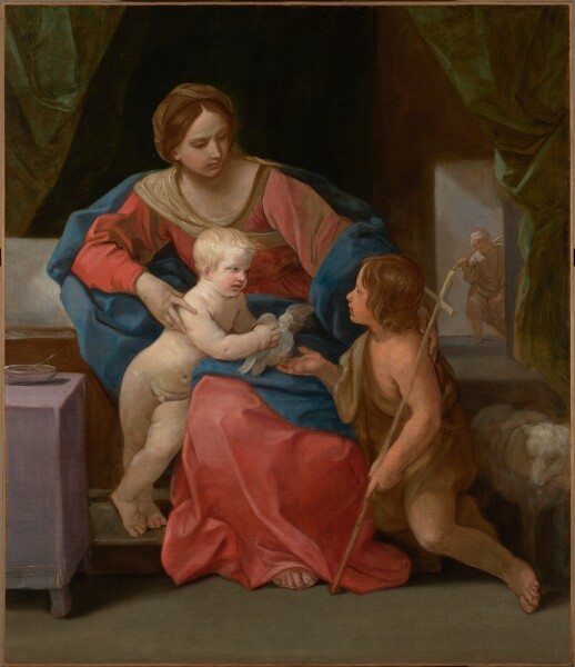 Guido Reni, Virgin and Child with Saint John the Baptist